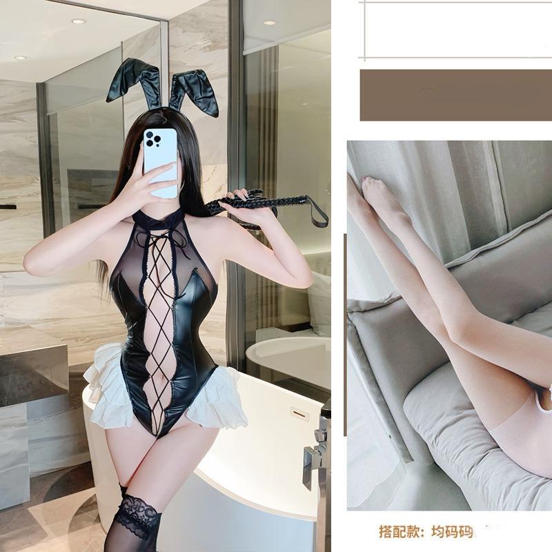 Smoke lingerie pure lust bunny sexy uniform qn seduction flirting straps cosplay seduction even