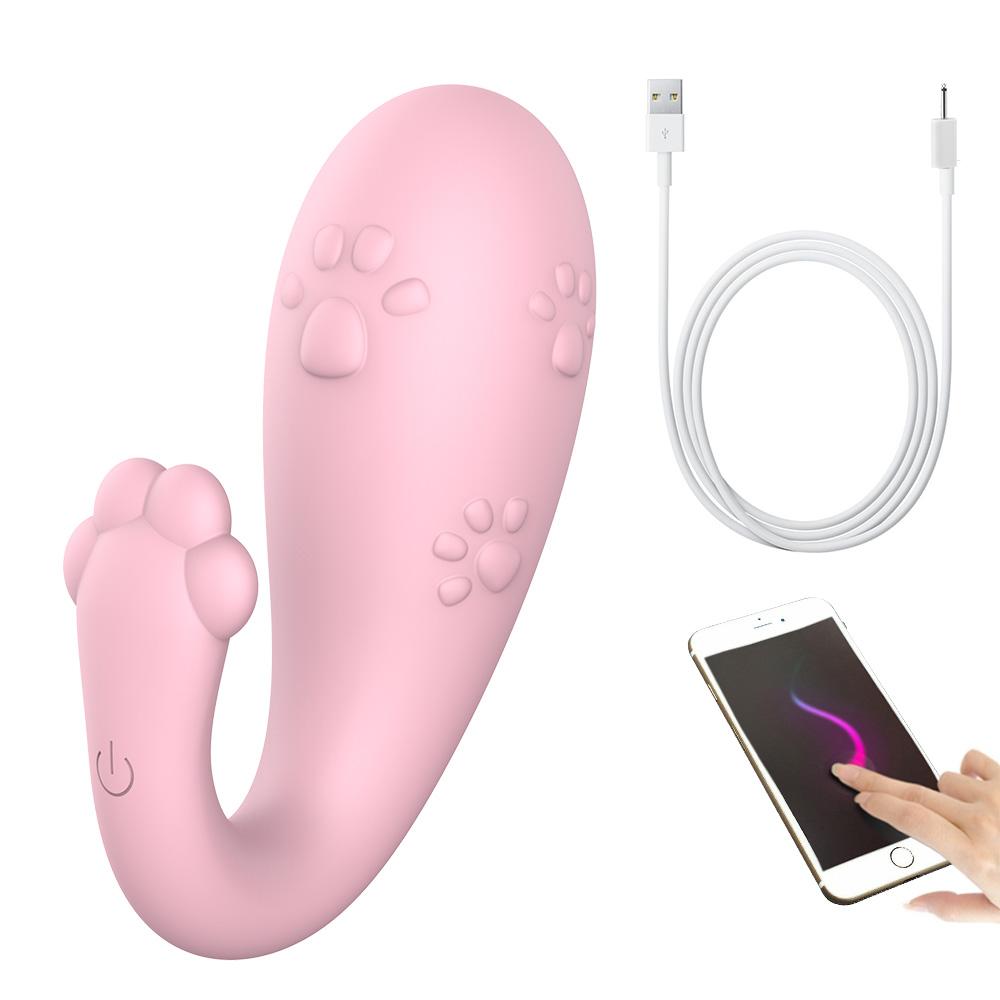 8 Frequency Wireless Remote control APP Bluetooth Monster Pub Vibrator G-spot Massage USB charging Sex Toys for Women Silicone