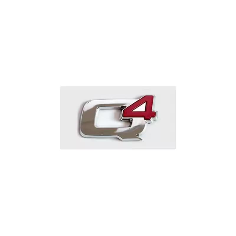 Autocollant Logo Emblème Lettre de Voiture 3D ABS Coffre Arrière Accessoires Auto Pour R/omeo 147 156 Q2 Q4 Ti Veloce Giulia Stelvio