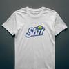 SH*T Tshirt Funny Lemonade Parody Soft Drinks Joke Tee 107