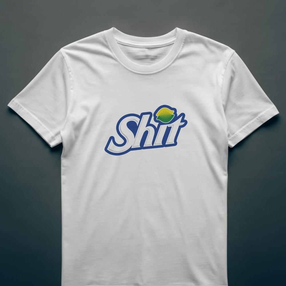 

SH*T Tshirt Funny Lemonade Parody Soft Drinks Joke Tee 107 M