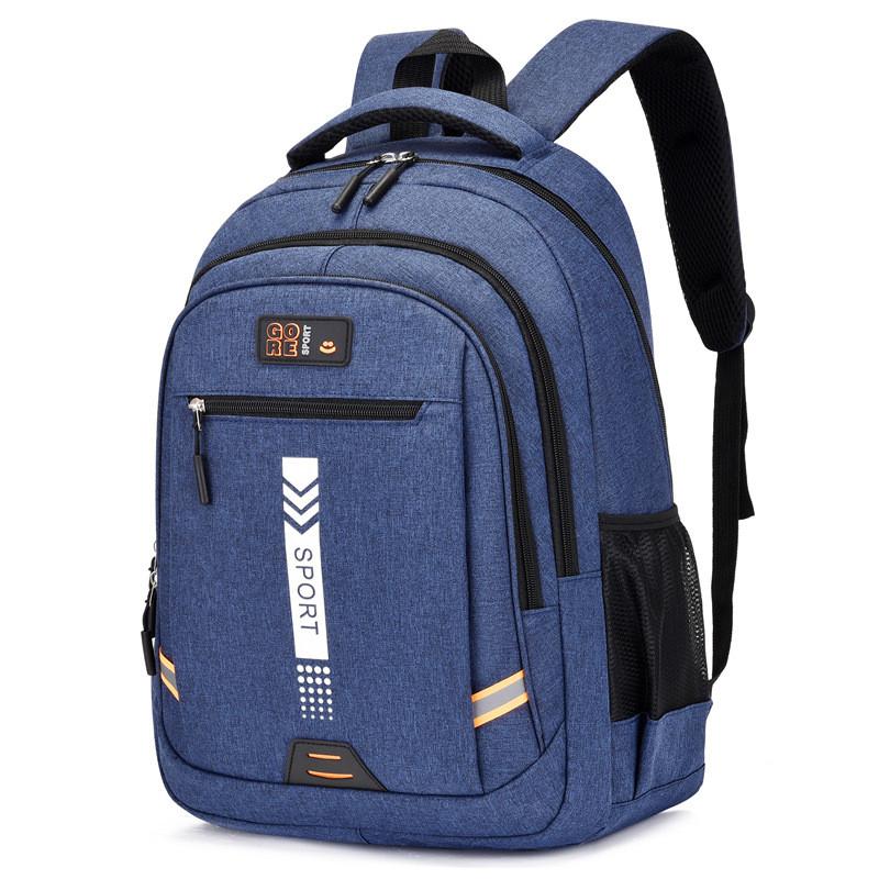 Multifunctional School Backpack Withletter Embossing Design For Use Daily