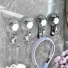 Strong Suction Cup Hook, No Drilling Required, Traceless Vacuum Adhesive for Bathroom Door, Stick-on Towel and Clothes Hook