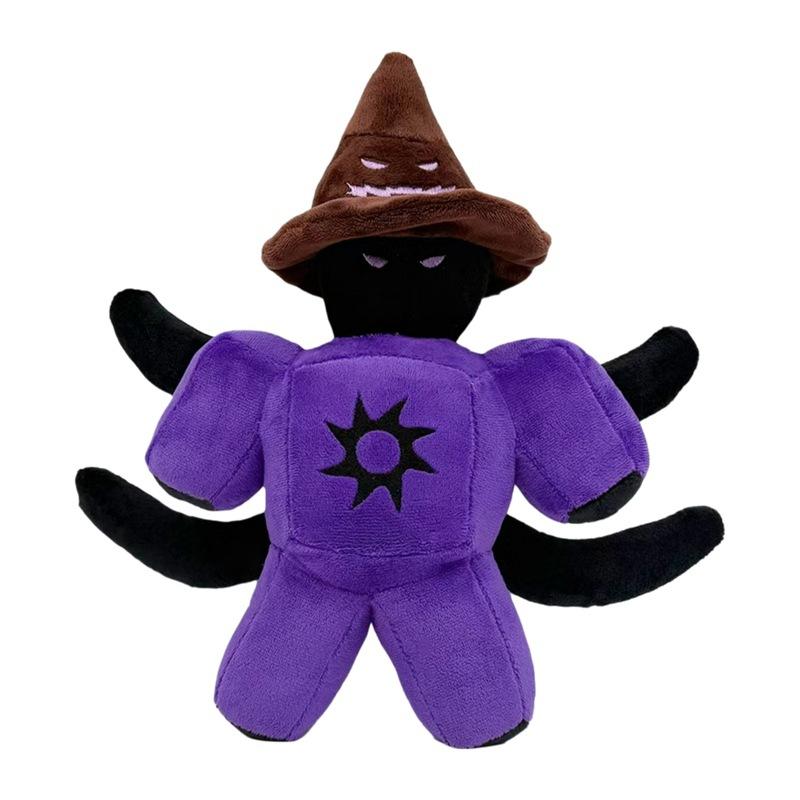 Süße Roblox-Stil Plüschtiere - Gorilla Affe Dunkler Zauberer Two-Face Anzugmann Stofftiere Weiche Plüschtiere für Spielefans Rucksack Dekoration Geburtstag