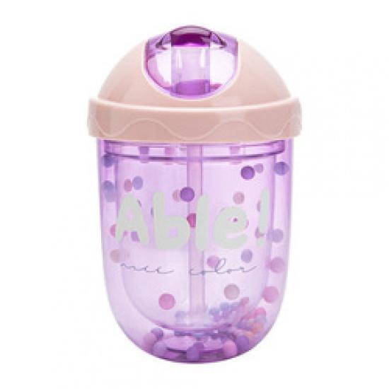 

Милая бутылка для воды сохраняет холод для детей, детские школьные чашки Kawaii с соломинкой, спортивная дорожная бутылка для питья сока, молока и воды