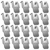 Pack Of 20 Heavy Duty Stainless Steel Picture Hangers For Drywall Reusable Wall Hook Claws for Photo Poster Painting