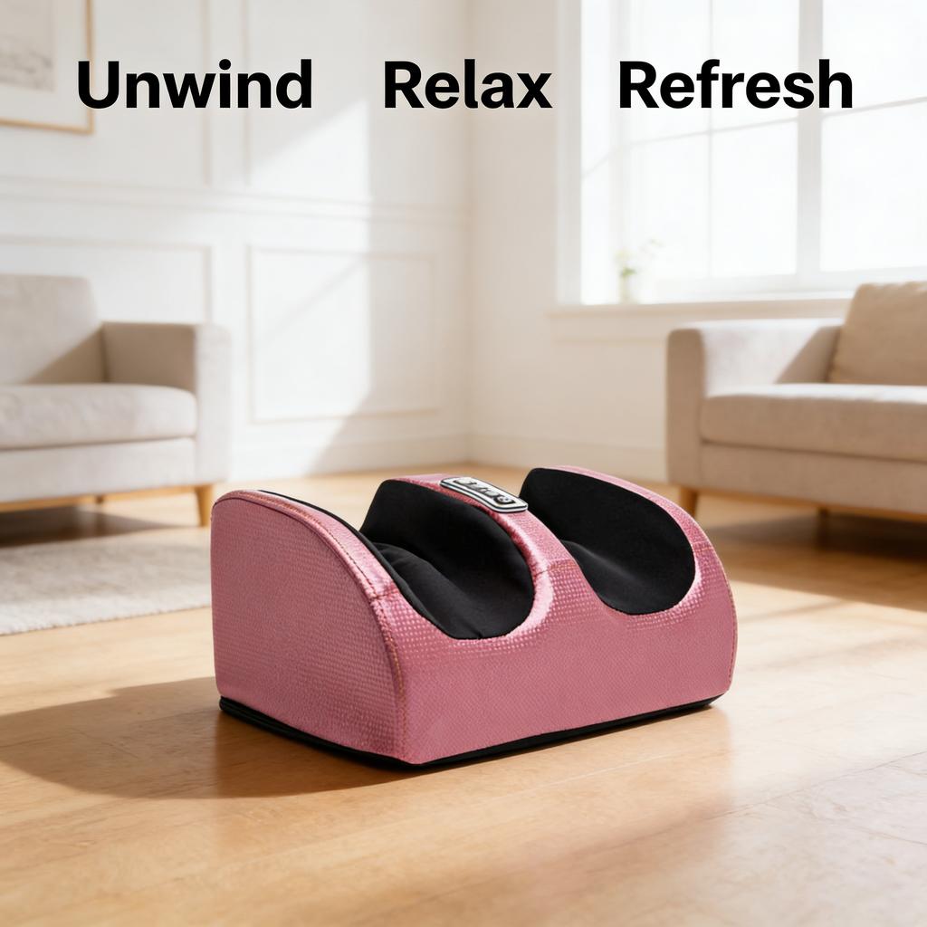 Foot Massager for Acupoint Stimulation and Relaxation at Home