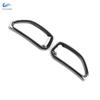For BMW 3 Series G20 G28   ABS Glossy Black Car Tail Muffler Exhaust Pipe Output Cover Protective Trim
