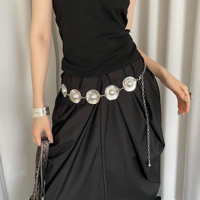 

Богемная металлическая цепочка на талию с бабочками, женская нишевая, высококлассная, для юбки, джинсов, аксессуар, ремень