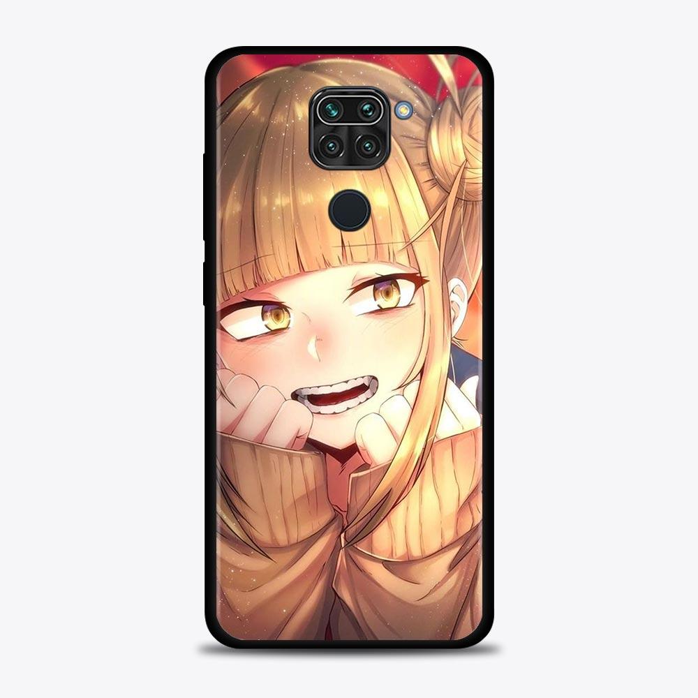 Case For Xiaomi Redmi Note 11 10 9 8 7 Pro Max 9T 8T 9S Cover for Redmi 10 9 8 9C 9A 8A 7A My Hero Academia Girl TOGA Himiko