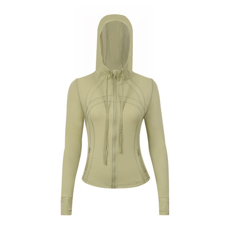 Lulu Original Women's Breathable Yoga Jacket - Spring/Autumn Fitness Top