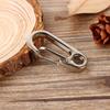 30 Pcs Heavy Duty Carabiner Hook Mini Keychain Buckle Durable Spring Snap Hook  Hiking Activities