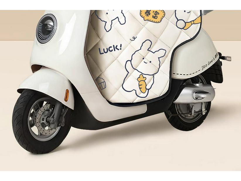 Universal Electric Vehicle Windshield - All-Season, Thick Fleece, Windproof, Waterproof, for Motorcycles