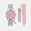 Ruby Watch Gift Set  32 Mm Cay94 Stainless Steel Blush