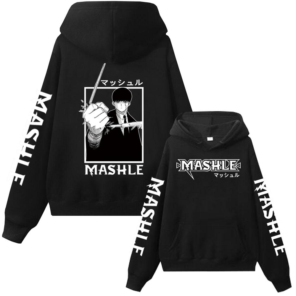 Anime Mashle Magic And Muscles Graphic Printed Hooded Men Women Hoodies Oversized Casual Sweatshirt Harajuku Unisex Streetwear