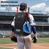 Geantă de baseball Design durabil cu fermoar Rucsac de baseball din pânză Oxford cu compartiment pentru încălțăminte pentru activități sportive