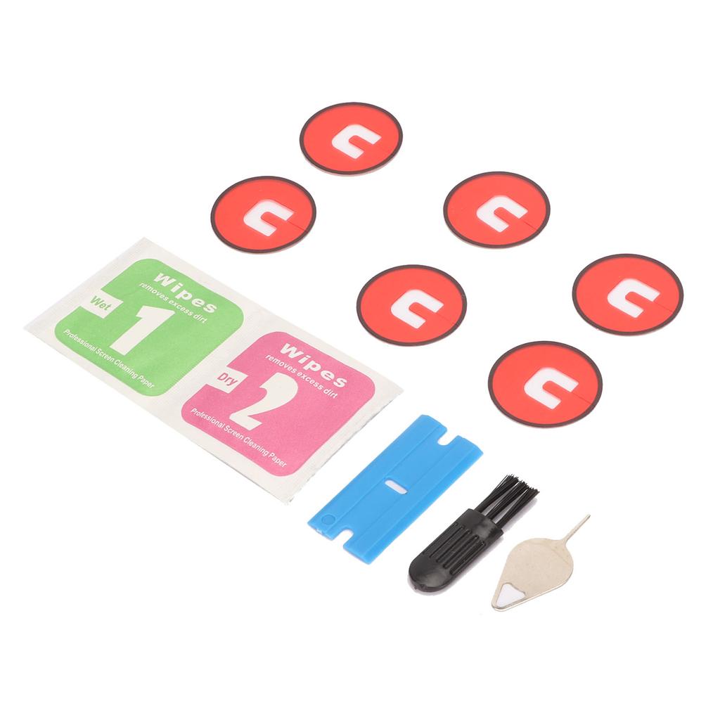 6PCS Watch Back Cover Tape Plastic Rear Glass Adhesive Tape for Samsung Galaxy Watch 3 44mm 41mm