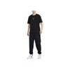Nike Air Casual Loose-Fit Jogginghose mit Fleece-Futter Herren Hosen Schwarz FB7210-010
