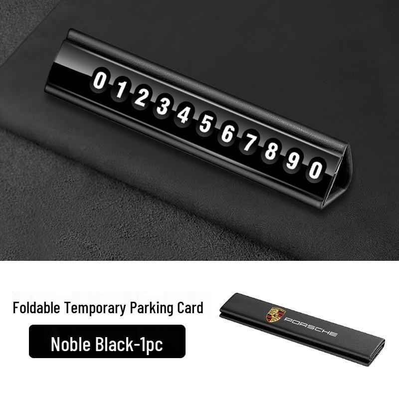 Porsche Cayenne/Macan/911/Panamera Temporary Parking Phone Plate