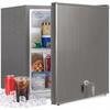 Mini-Gefrierschrank 35 L Gefrierbox Elektrisch Freistehend 161 W Mini-Truhengefrierschrank 47 x 44,2 x 48,8 cm Grau
