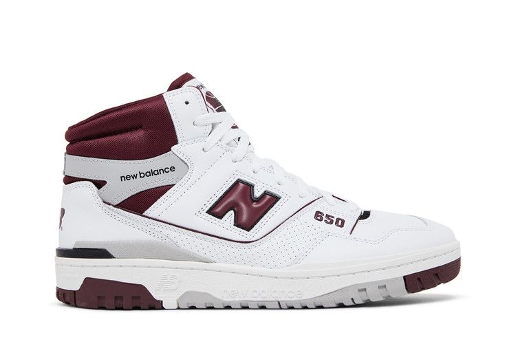 New Balance 650R 'White Burgundy'
