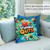 Pillow Sleeping Game S-Stumble Guys Ornamental Pillow Case Short Plush Sofa Decorative Gift Home Double-sided Printing Cushion