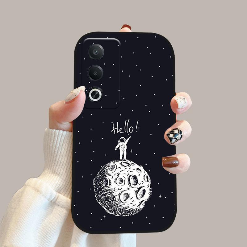 For Oppo A80 5G Case A3 Pro CPH2639 Shockproof Soft Silicone TPU Phone Cover For OPPO K12x A3x 5G Fashion Luxury Fundas Cases
