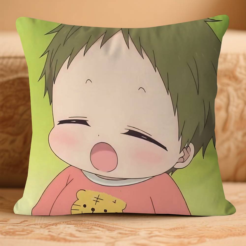 

ANIME B-Baby-sittersS Personalized Pillow Cover Kids Bedroom Wild Party Decor Pillowcase Kid Birthday Shower Gift 16x16Inch