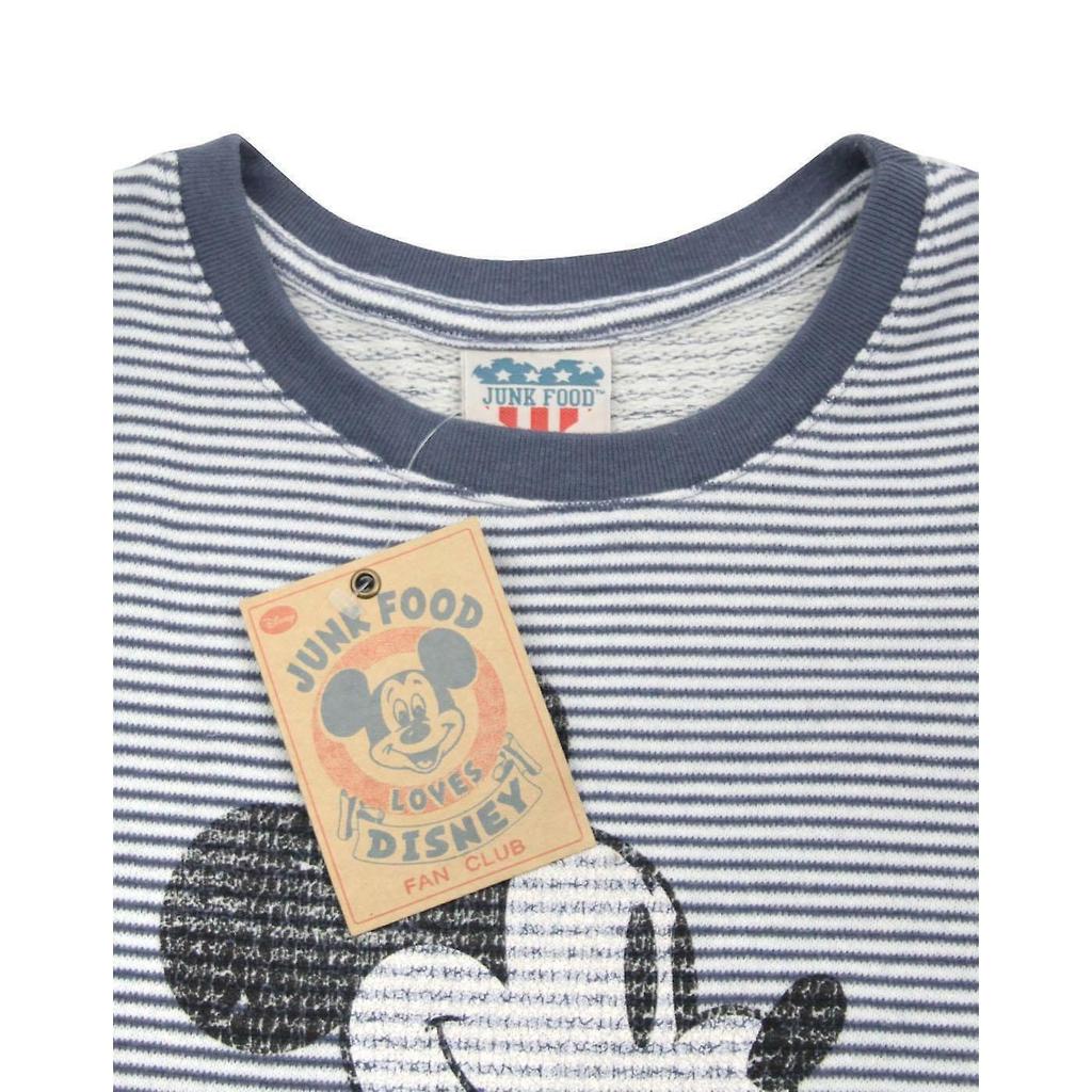 Junk Food Womens/Ladies Mickey Mouse Short-Sleeved Jumper