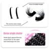 Cluster Lashes Individual Extensions Mixed Tray DIY Eyelash Set Soft Natural Curl Long Lasting for Party and Everyday Use