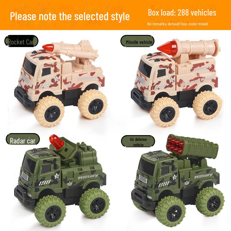 Interactive Off-Road Toy Car - Children's Inertial Vehicle 