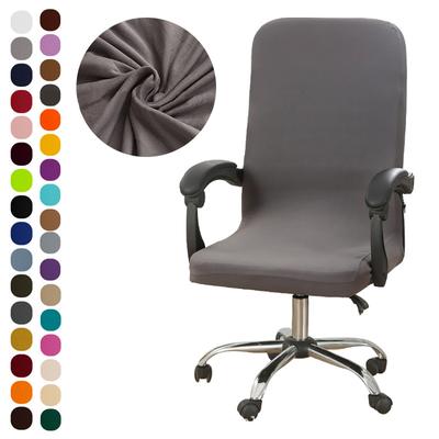 Stretch Spandex Office  Chair Covers Anti-dirty Computer Seat Chair Cover Removable Slipcovers