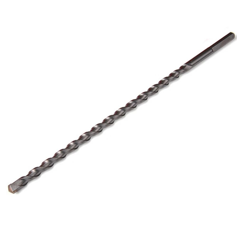 1Pcs Triangle Shank Impact Drill Bit Penetrating The Wall Twist Drill Bit  For Masonry Concrete