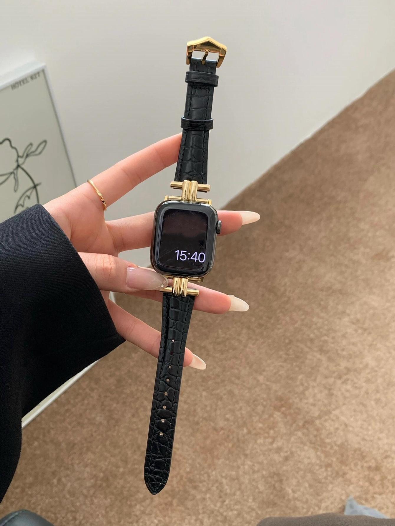 

New Leather loop Correa For Apple Watch band 10/9/8/7/6/5/4/3/2/1 SE 38mm 40mm 41mm 42mm 44mm 45mm 46mm 49mm Strap 42mm44mm45mm46mm49mm