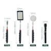 1.5 lb Telescopic Magnetic Pickup Tool with Light, Strong Magnet, Extendable Round & Square Mirror, Auto Repair Flashlight Head