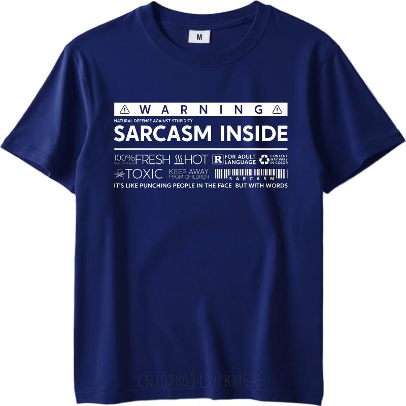 

Retro Man Summer T Shirt Warning Sarcasm Inside Fresh Hot Toxic Keep Away Words Punching Face Short Sleeve Comfortable Round as the picture11843