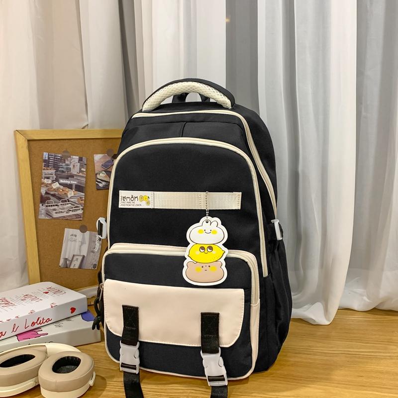 Backpack College-style Women's Schoolbag High-capacity Schoolbag For Middle School Students