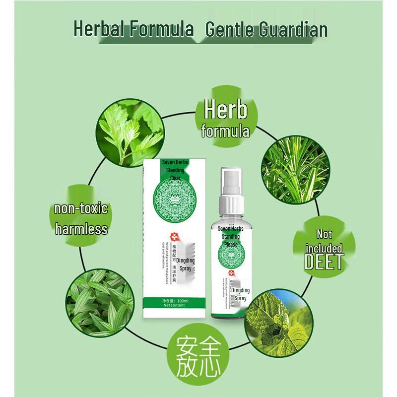 Portable Herbal Insect Bite Relief Spray