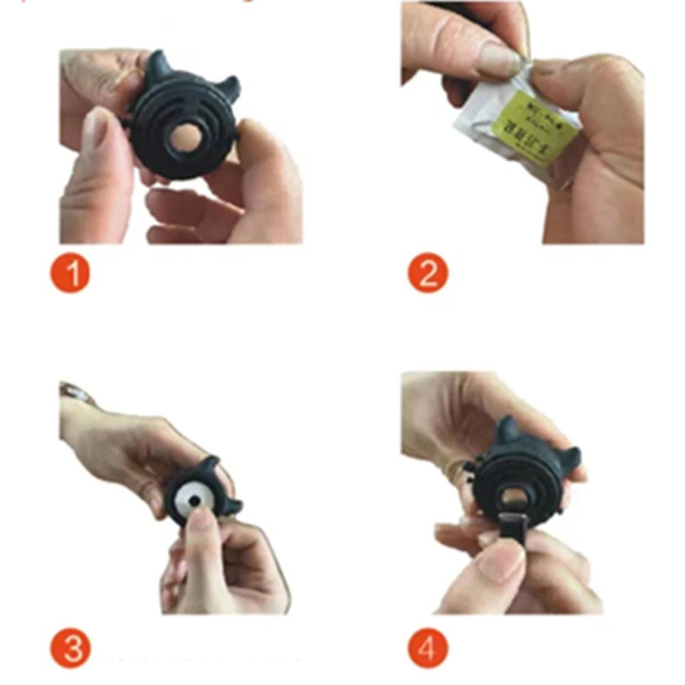 Car Bulldog Refill Airvent Outlet Solid Interior Vehicle Decoration Car Tuyere Interior Accessories