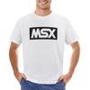 MSX BIOS-Schnelltrocknendes T-Shirt für Herren, Unifarbene T-Shirts, Schwarze T-Shirts, Kleidung