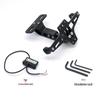 Adjustable CNC Aluminum Motorcycle License Plate Frame with Light for MSX