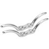 2pcs set 6in Cleat Stainless Steel Flagpole Cleat Hook Flag Halyard Boat Securing Tie Down
