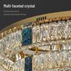 Luxury Modern Crystal Ceiling Light – Atmospheric Round Design for Living Room or Bedroom (2025 Edition)