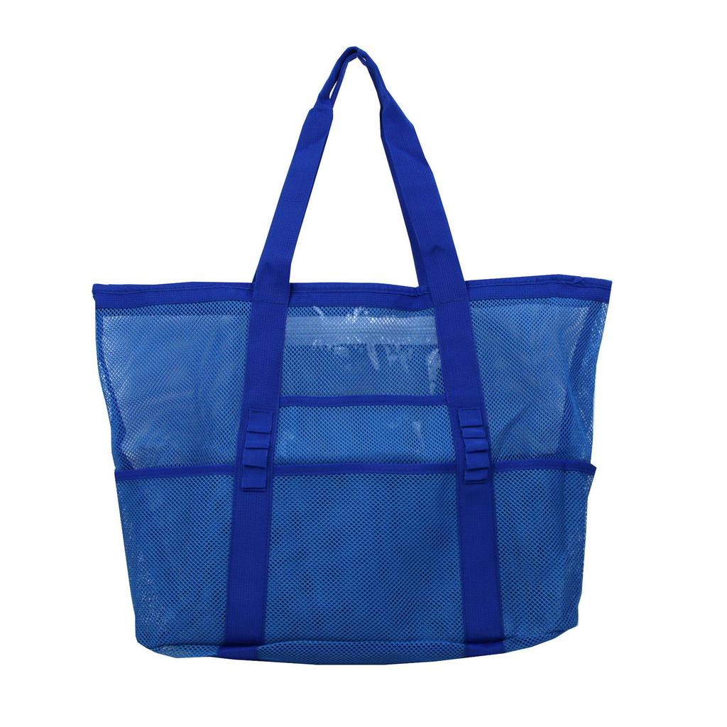 Large Capacity Mesh Beach & Wash Bag for Clothes, Toys & Storage