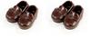 Obitsu Manufacturing Brown Loafers for 11cm Obitsu Doll Body Co., Ltd. (11SH-F003BR-G)