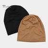 Ladies Hats Beanie Hat Double-layers Thin Stretchy Slouchy Baggy Keep Warm Solid Adults Color Spring Autumn Women Men Couple Skull Cap for Outdoor