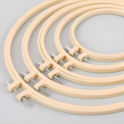 BUDDUR 1PC Bastidor de Bordado de Plástico Bastidor de Ponto Cruz Círculo Bastidor Bordado Galpão DIY Artesanato Feito à Mão Costura Suprimentos para Trabalhos Manuais