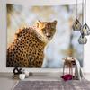 Afghan Hound Cat Tapestry Cute Animal Wall Art Decoration Tapestry Kids Room Decor Living Room Bedroom Dorm Room Home Decor