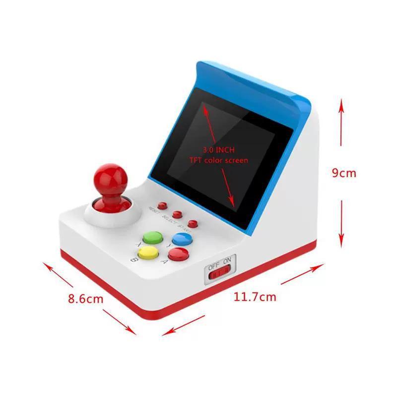 Retro Handheld Mini Joystick Console: Plants Vs. Zombies Series with Dual Controllers