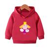 Ben and Holly Kingdom Cartoon Kids Hooded Hoodies Cute Girls Clothes Children Sweatshirts Autumn Baby Pullover Tops